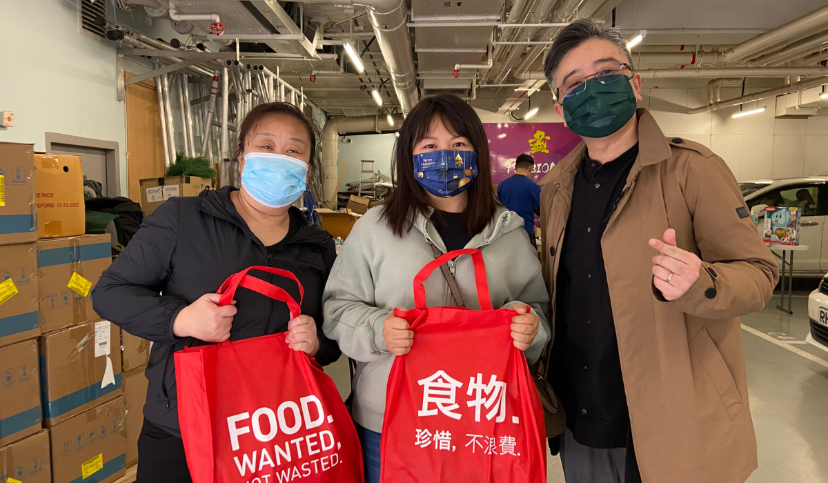 捐款支持 食物援助包